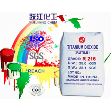 Easy Dispersion Rutile Titanium Dioxide Suitable for Coating (R216)